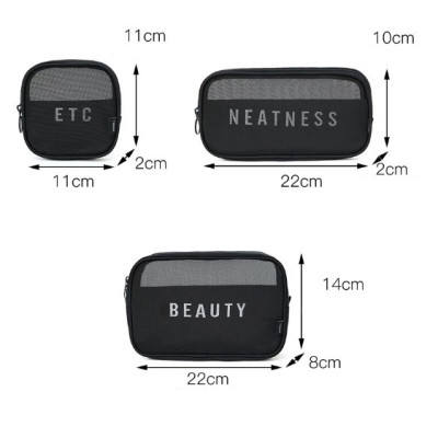Набір дорожніх органайзерів "Neatness. Beauty. Etc." (бордовий)-foto8