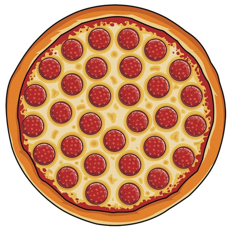 Пляжне покривало "Pizza"