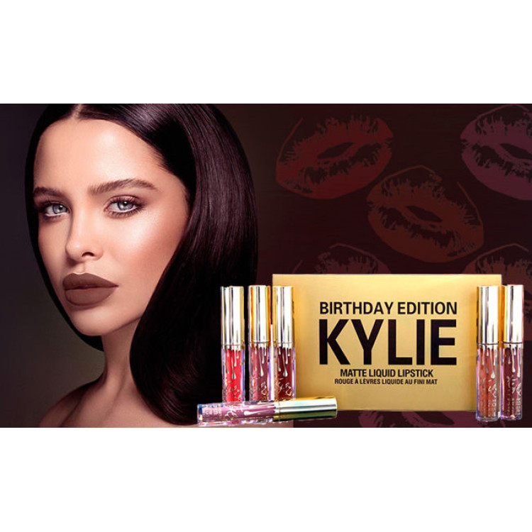 Набор матовых помад Kylie Birthday Edition
