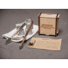 Стеатитовы камені для віскі у дерев'яній коробочці, 4 шт.