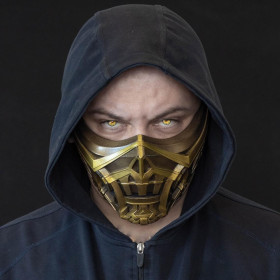 Маска Скорпіона з фільму Mortal Kombat 2021-foto8