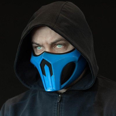 Маска Саб-Зіро Harumi's protector з гри Mortal Kombat-foto2