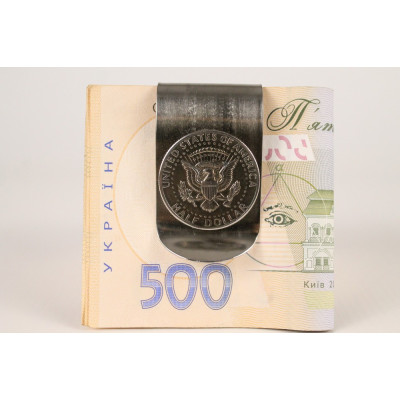 Зажим для денег "Half Dollar США 1969 г."-foto3