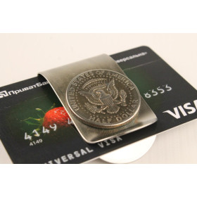 Зажим для денег "Half Dollar США 1969 г."-foto6