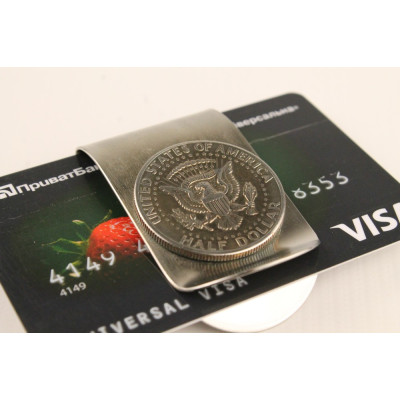 Зажим для денег "Half Dollar США 1969 г."-foto6