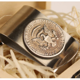 Зажим для денег "Half Dollar США 1969 г."