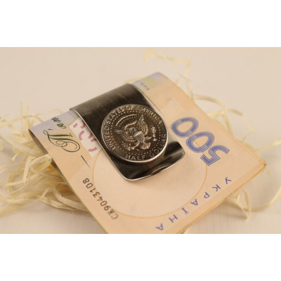 Зажим для денег "Half Dollar США 1969 г."-foto5