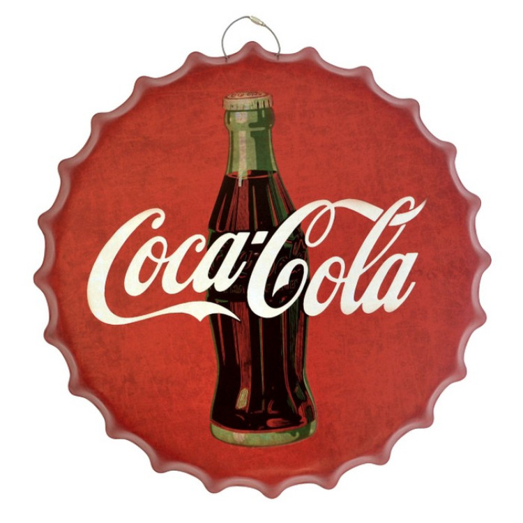 Гигантская крышка "Coca-Cola"