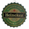 Гигантская пивная крышка "Heineken"