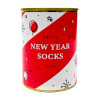 Носки в консервной банке "New Year socks"