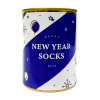 Носки в консервной банке "New Year socks"
