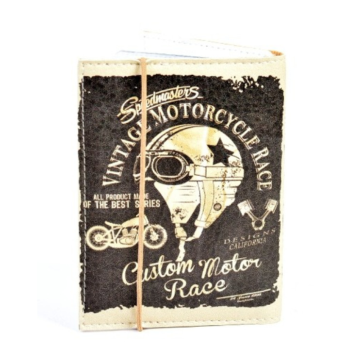 Обложка для водительских документов "Vintage Motorcycle"