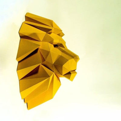3D пазл трофей "Король Лев"-foto3