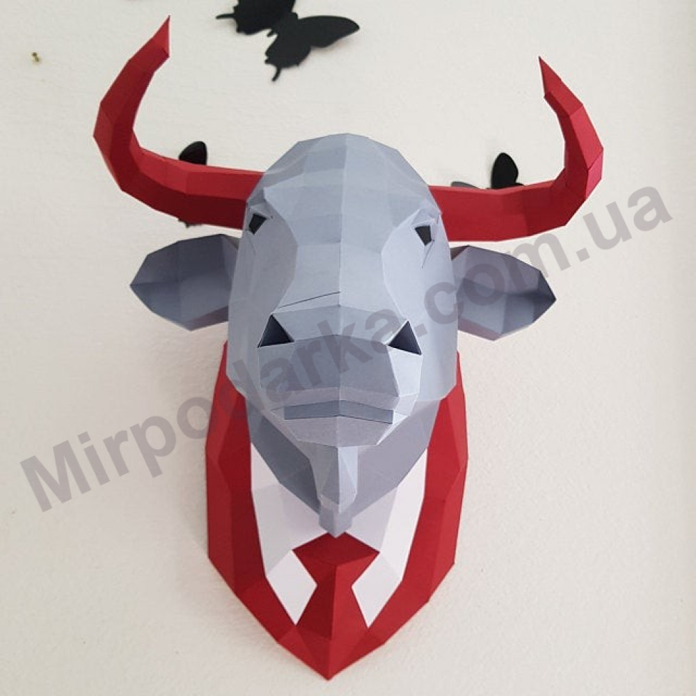 Полігональний трофей "Діловий бик"-foto3
