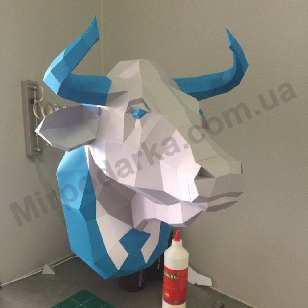 Полігональний трофей "Діловий бик"-foto4