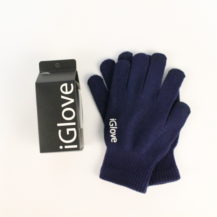 Перчатки для сенсорных экранов iGlove (синие)