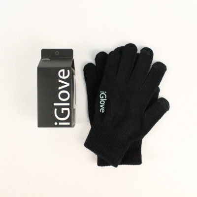 Перчатки для сенсорных телефонов iGlove (черные)