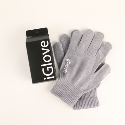 Сенсорные перчатки для смартфонов iGlove (серые)