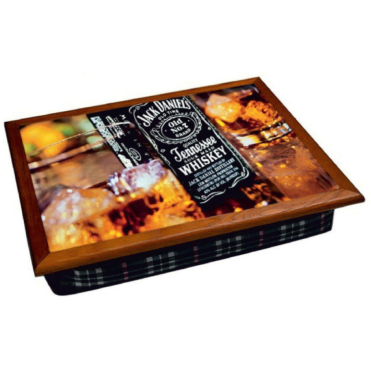 Поднос-столик с подушкой "Jack Daniels"