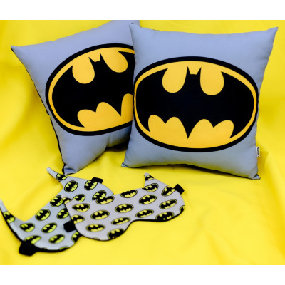 Подушка с принтом "Batman" лого-foto3