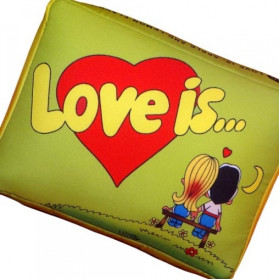 Подушка "Love is…"-foto3