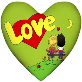 Подушка-сердце "Love is"-foto3