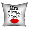 Подушка "Mrs. Right"