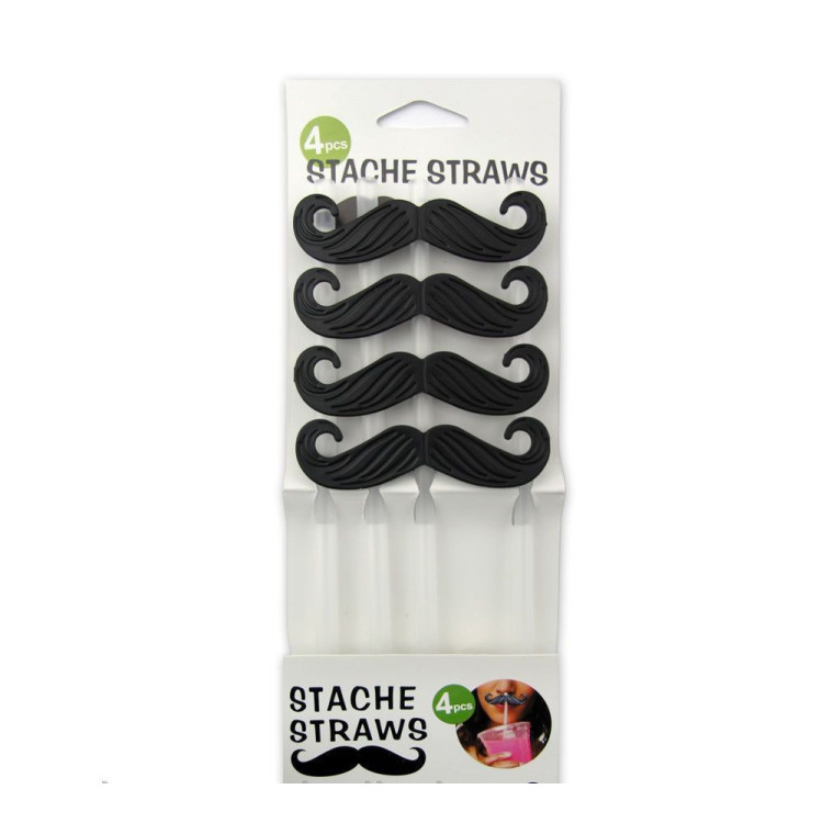 Трубочки для коктейлей Mustache