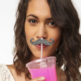 Трубочки для коктейлей Mustache-foto2