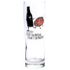 Бокал для пива "Stop thinking, start drinking"