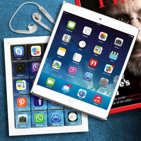 Шоколадный набор "iPad белый" 100 г Шоколадный набор "iPad белый" 100 г