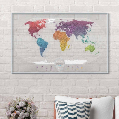 Скретч карта Travel Map "Air World"