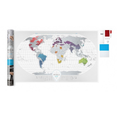 Скретч карта Travel Map "Air World"-foto2