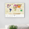 Скретч карта Travel Map "Gold World" (рус. язык)