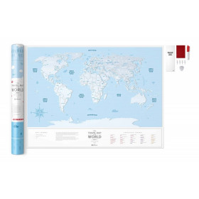 Скретч карта Travel Map "Silver World"-foto2