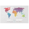 Скретч-карта мира Travel Map "Air World" на английском языке