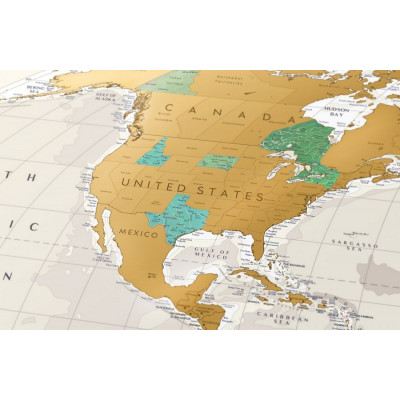 Скретч карта Travel Map "Geography World"-foto7