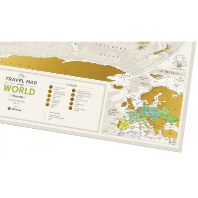 Скретч карта Travel Map "Geography World"-foto9