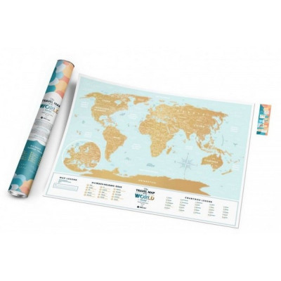Скретч карта Travel Map "Holiday Lagoon World"-foto3