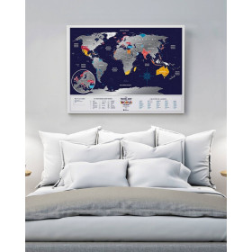 Скретч карта Travel Map "Holiday World"-foto9