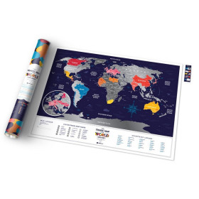 Скретч карта Travel Map "Holiday World"-foto3