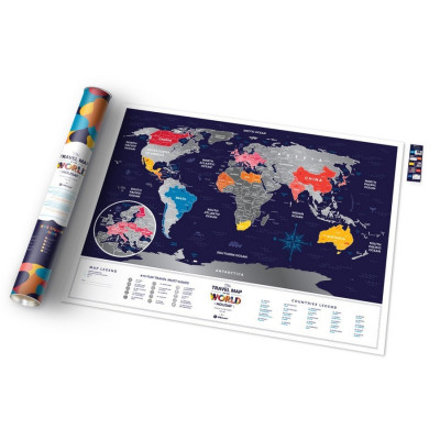 Скретч карта Travel Map "Holiday World"-foto3