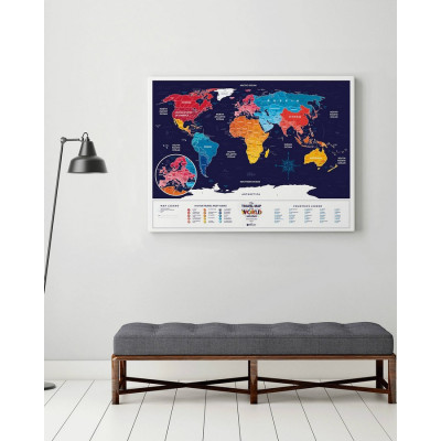 Скретч карта Travel Map "Holiday World"-foto11