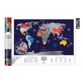 Скретч карта Travel Map "Holiday World"-foto2