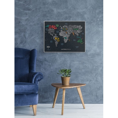 Скретч карта Travel Map "Letters World"-foto8