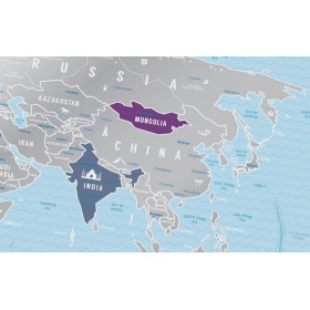 Скретч карта Travel Map "Silver World"-foto5