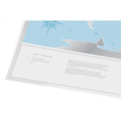 Скретч карта Travel Map "Silver World"-foto9