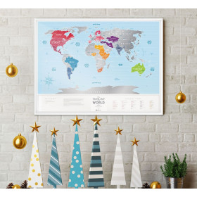 Скретч карта Travel Map "Silver World"-foto13