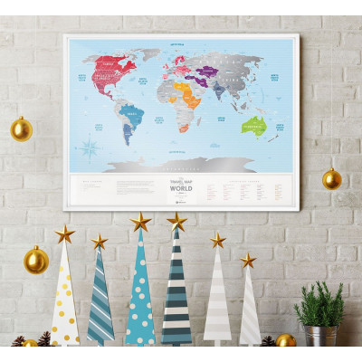 Скретч карта Travel Map "Silver World"-foto13