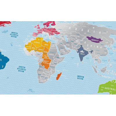 Скретч карта Travel Map "Silver World"-foto4